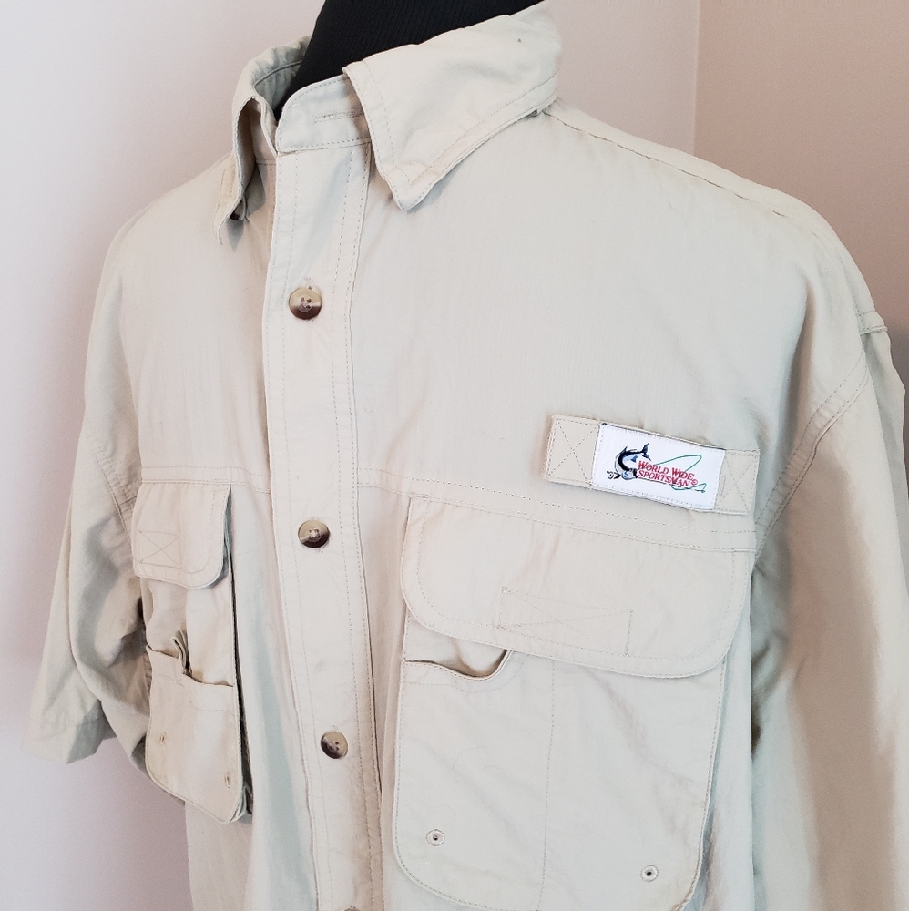 NWOT Mens SS Worldwide Sportsman shirt